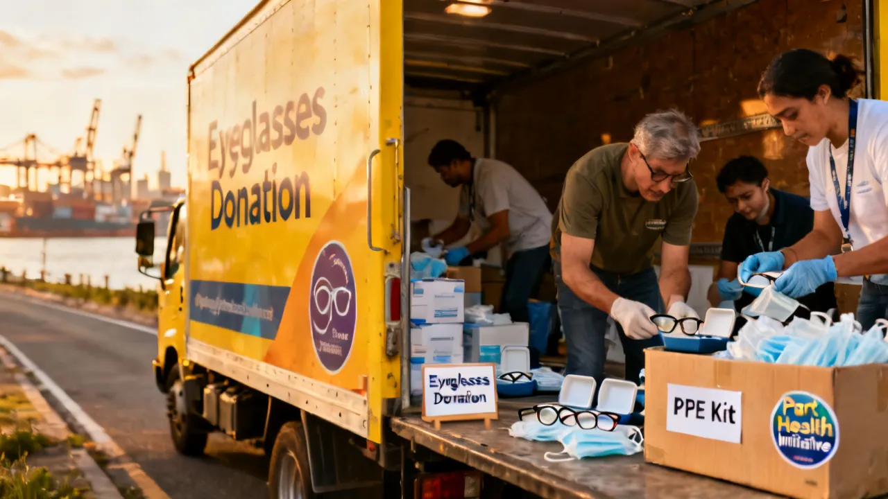 How Sightsavers Truckers Advance Eye Care Logistics